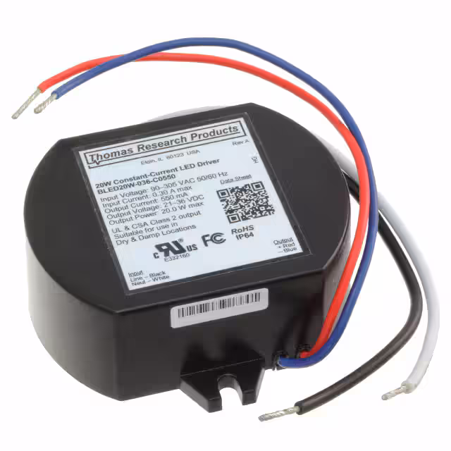 BLED20W-018-C1110 Thomas Research Products  LED Drivers